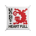 Heart Full - Work On Wall - Alexander Khabbazi - Silver - 90 x 90 cm