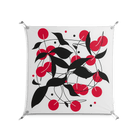 Cherry - Work On Wall - Konrad Blaszczyk - Silver - 90 x 90 cm
