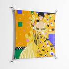 Klimt - Work On Wall - Heather Zhou - Silver - 90 x 90 cm