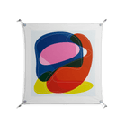 Blends - Work On Wall - Vratislav Pecka - Silver - 90 x 90 cm