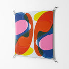 Blends Duo - Work On Wall - Vratislav Pecka - Silver - 90 x 90 cm