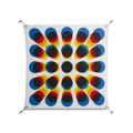 Perspektiva - Work On Wall - Vratislav Pecka - Silver - 90 x 90 cm