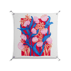 Buttercup - Work On Wall - Katie O’Shea - Silver - 90 x 90 cm