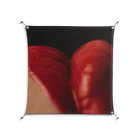 Red 3 - Work On Wall - Nadia Ryder - Silver - 90 x 90 cm