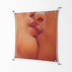 The Art Of Kissing - Work On Wall - Nadia Ryder - Silver - 90 x 90 cm