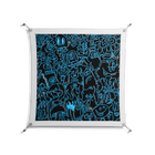 Blue Wotto - Work On Wall - Craig Watkins - Silver - 90 x 90 cm