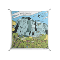 Yosemite - Work On Wall - Wyatt Hersey - Silver - 90 x 90 cm