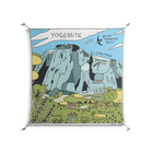 Yosemite - Work On Wall - Wyatt Hersey - Silver - 90 x 90 cm