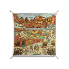 Zion - Work On Wall - Wyatt Hersey - Silver - 90 x 90 cm