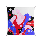 Dream - Work On Wall - Heather Zhou - Silver - 140 x 140 cm