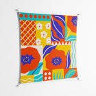 Flower A - Work On Wall - Heather Zhou - Silver - 140 x 140 cm
