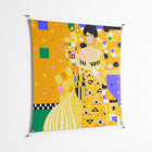 Klimt - Work On Wall - Heather Zhou - Silver - 140 x 140 cm
