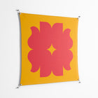 Phonix - Work On Wall - Linus Lohoff - Silver - 140 x 140 cm