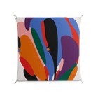 Balloons Zoom - Work On Wall - Vratislav Pecka - Silver - 140 x 140 cm