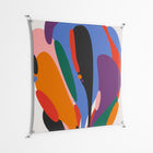 Balloons Zoom - Work On Wall - Vratislav Pecka - Silver - 140 x 140 cm