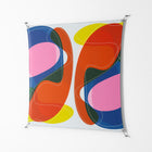 Blends Duo - Work On Wall - Vratislav Pecka - Silver - 140 x 140 cm