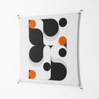 Conserto2 - Work On Wall - Vratislav Pecka - Silver - 140 x 140 cm