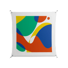 Vibrante Zoom - Work On Wall - Vratislav Pecka - Silver - 140 x 140 cm