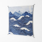Dalgalar - Work On Wall - Nur Rydberg - Silver - 140 x 140 cm
