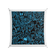 Blue Wotto - Work On Wall - Craig Watkins - Silver - 140 x 140 cm