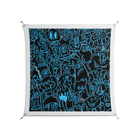 Blue Wotto - Work On Wall - Craig Watkins - Silver - 140 x 140 cm