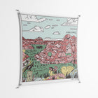 Badlands - Work On Wall - Wyatt Hersey - Silver - 140 x 140 cm