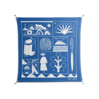 Tapestry - Work On Wall - Wyatt Hersey - Silver - 140 x 140 cm
