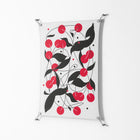 Cherry - Work On Wall - Konrad Blaszczyk - Silver - 70 x 100 cm