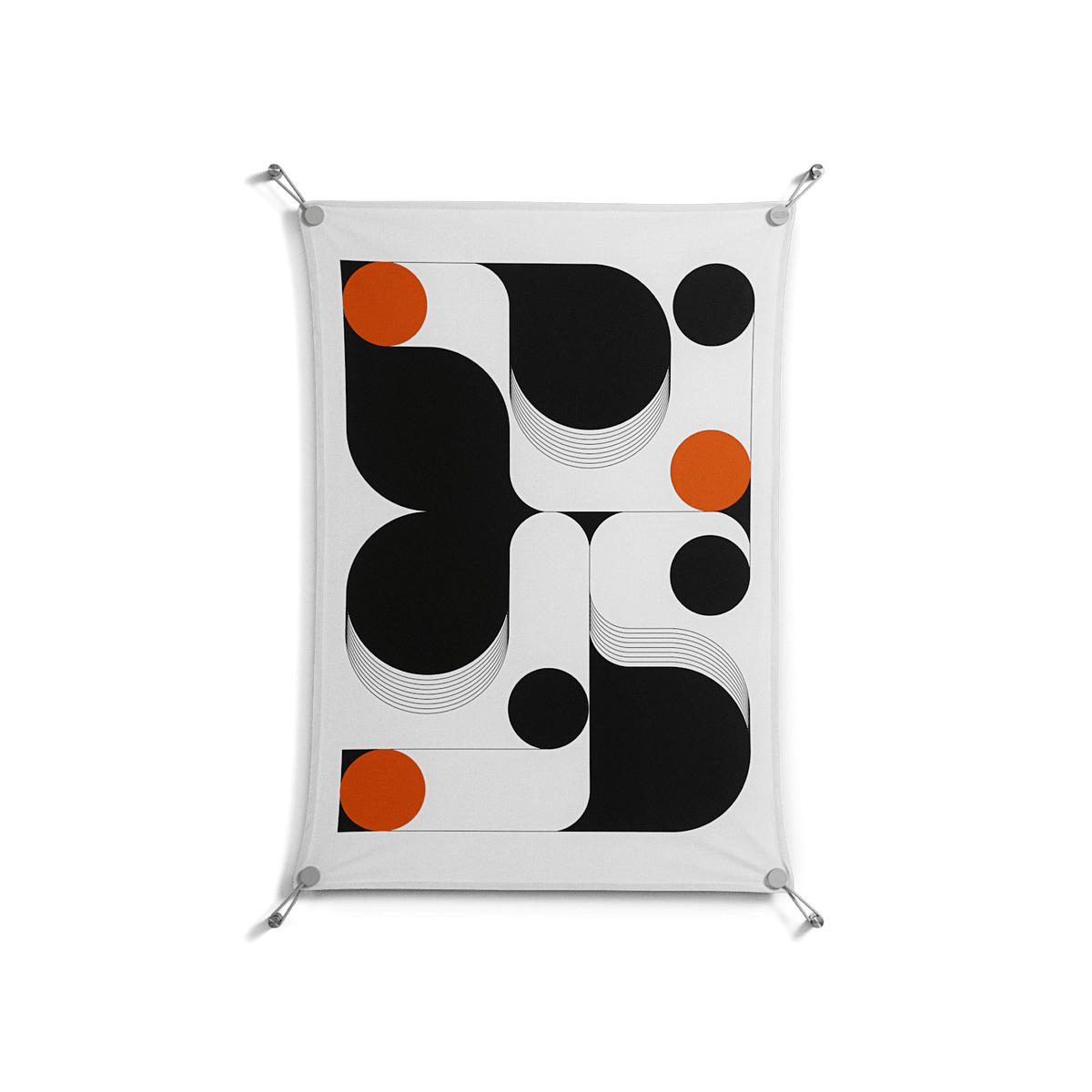 Conserto2 - Work On Wall - Vratislav Pecka - Silver - 70 x 100 cm
