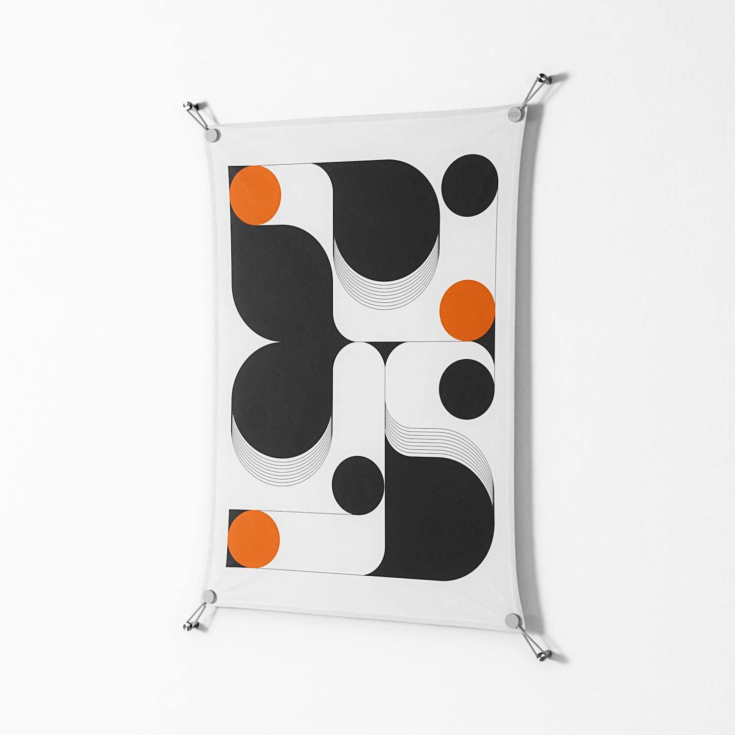 Conserto2 - Work On Wall - Vratislav Pecka - Silver - 70 x 100 cm