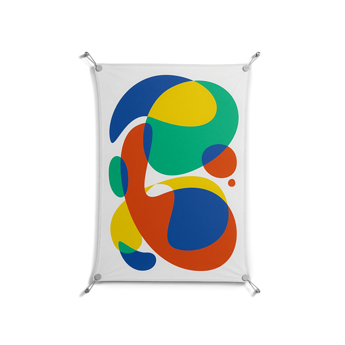 Vibrante - Work On Wall - Vratislav Pecka - Silver - 70 x 100 cm