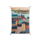 Gamla Stan - Work On Wall - Nur Rydberg - Silver - 70 x 100 cm