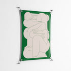 Attend - Work On Wall - Andrea Devia-Nuño - Silver - 70 x 100 cm