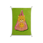 Cat in a Bag - Work On Wall - Raissa Oltmanns - Silver - 70 x 100 cm