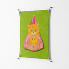 Cat in a Bag - Work On Wall - Raissa Oltmanns - Silver - 70 x 100 cm