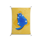 Fat Cat - Work On Wall - Raissa Oltmanns - Silver - 70 x 100 cm