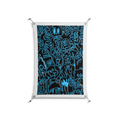 Blue Wotto - Work On Wall - Craig Watkins - Silver - 70 x 100 cm
