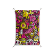 Pinky & Yellow - Work On Wall - Craig Watkins - Silver - 70 x 100 cm