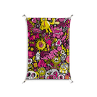 Pinky & Yellow - Work On Wall - Craig Watkins - Silver - 70 x 100 cm