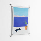 Siesta - Work On Wall - Henry Rivers - Silver - 70 x 100 cm