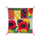 Flower C - Work On Wall - Heather Zhou - Orange - 70 x 70 cm
