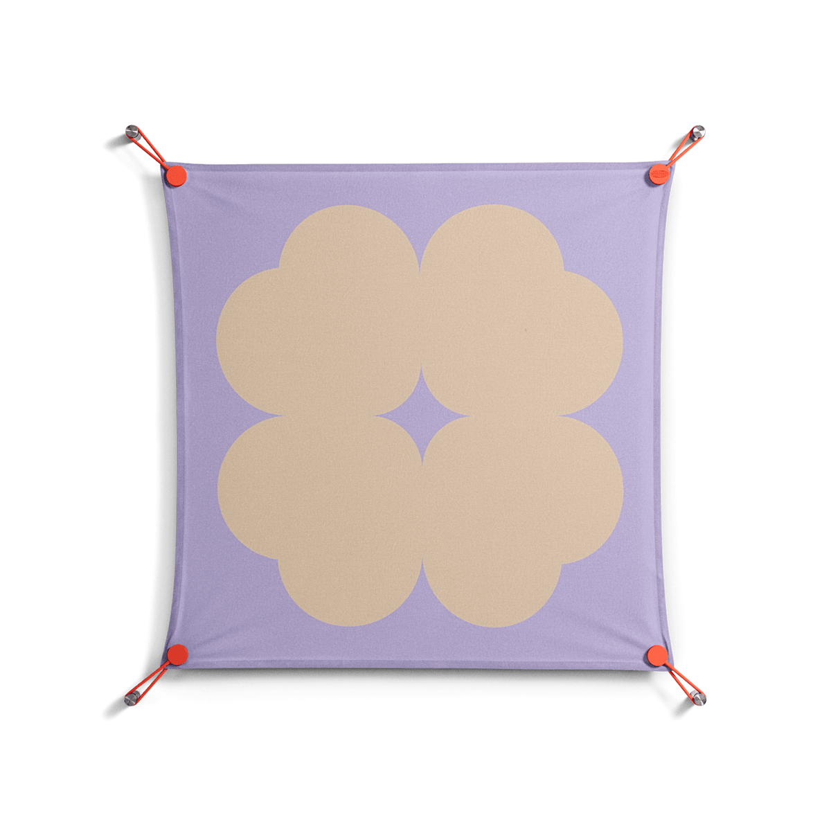 Amara - Work On Wall - Linus Lohoff - Orange - 70 x 70 cm