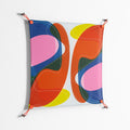 Blends Duo - Work On Wall - Vratislav Pecka - Orange - 70 x 70 cm