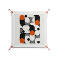 Conserto - Work On Wall - Vratislav Pecka - Orange - 70 x 70 cm