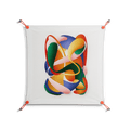 Gloss - Work On Wall - Vratislav Pecka - Orange - 70 x 70 cm