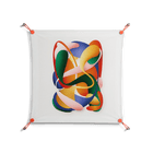 Gloss - Work On Wall - Vratislav Pecka - Orange - 70 x 70 cm