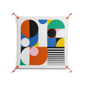 Murano - Work On Wall - Vratislav Pecka - Orange - 70 x 70 cm