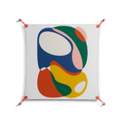 Spilled Paint - Work On Wall - Vratislav Pecka - Orange - 70 x 70 cm