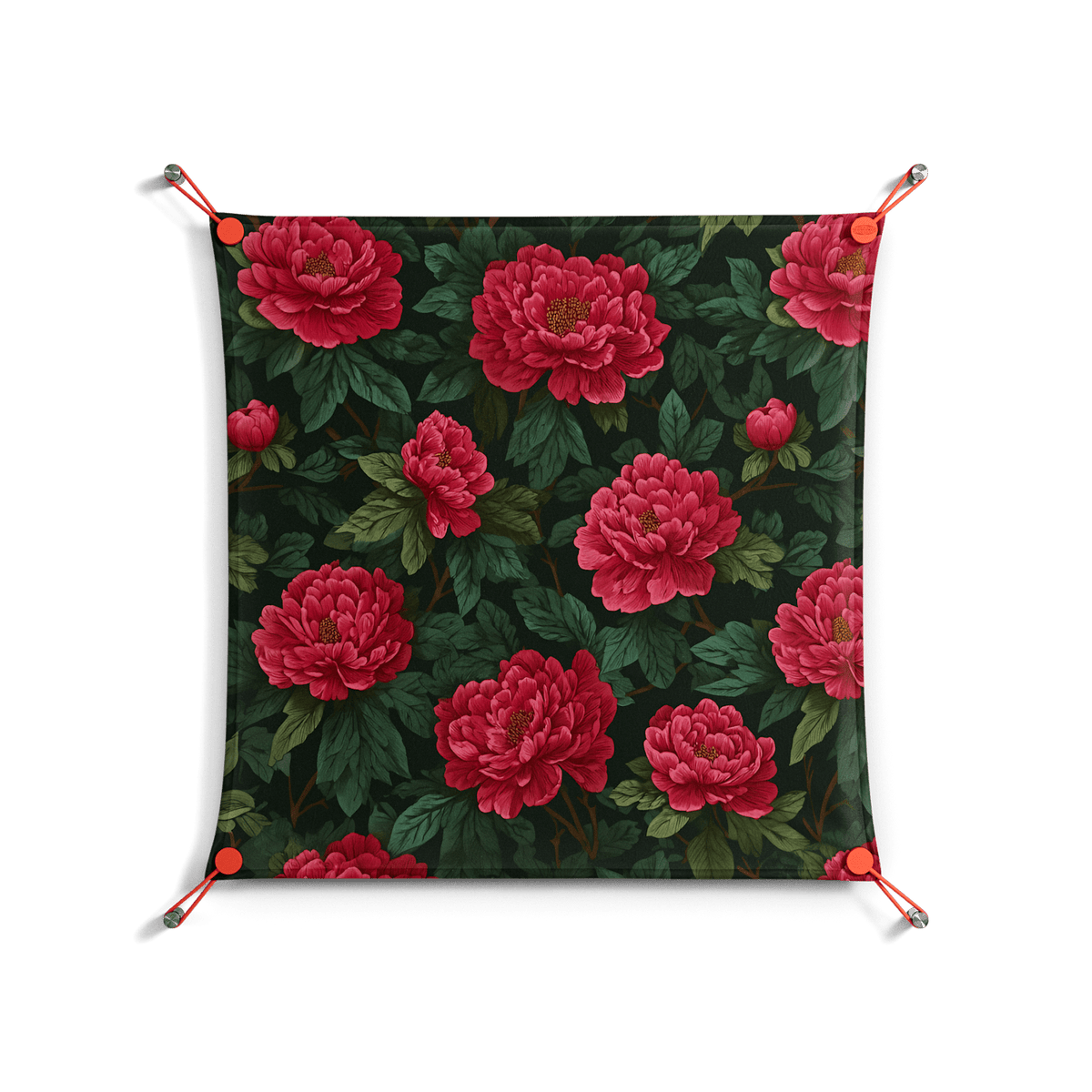 Mormors rabatt - Work On Wall - Nur Rydberg - Orange - 70 x 70 cm