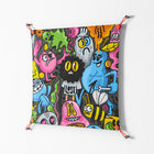 All The Good Guys - Work On Wall - Craig Watkins - Orange - 70 x 70 cm